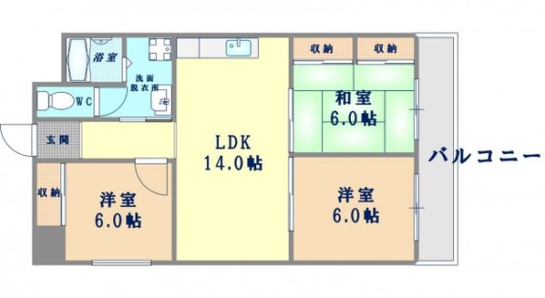 清川ビルの物件間取画像